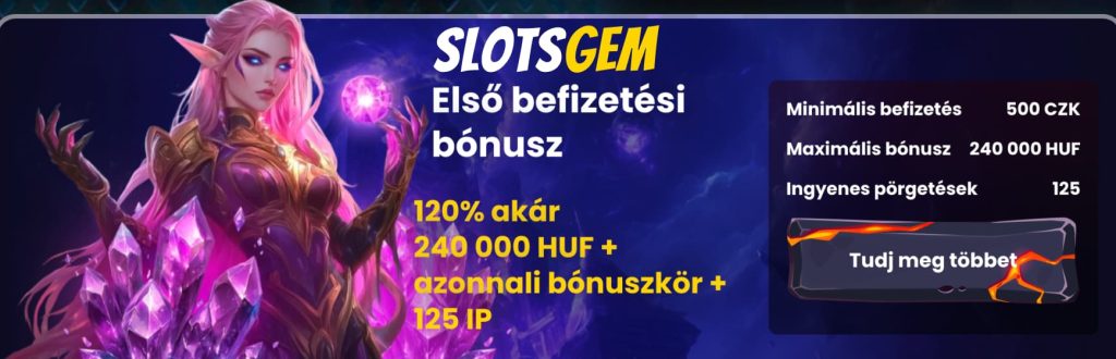 slotsgem casino baner